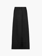 CELĒIT SATIN SKIRT BLACK