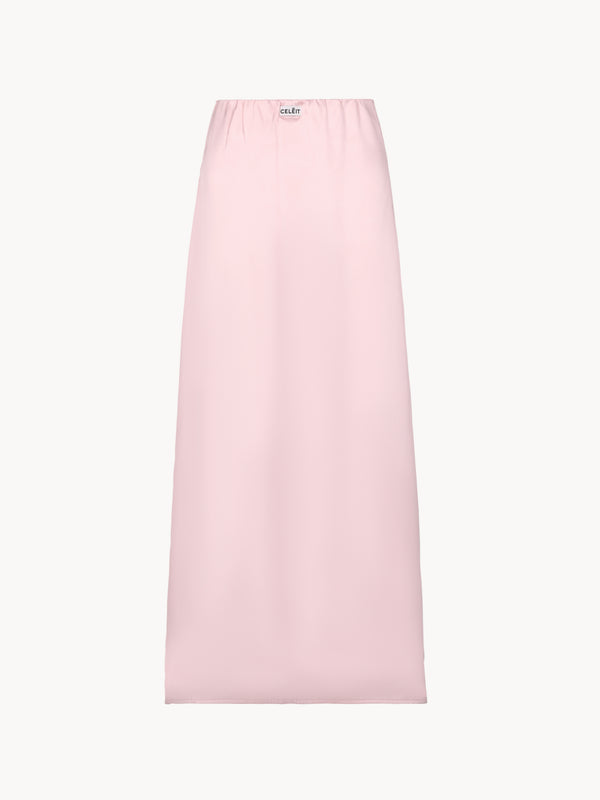 CELĒIT SATIN SKIRT PINK