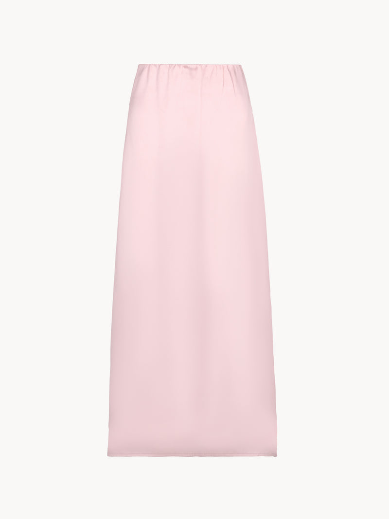 CELĒIT SATIN SKIRT PINK