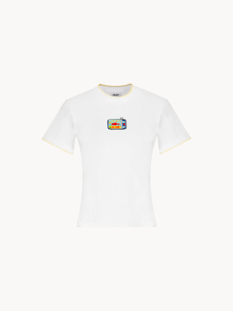 CELĒIT SARDINE TEE YELLOW