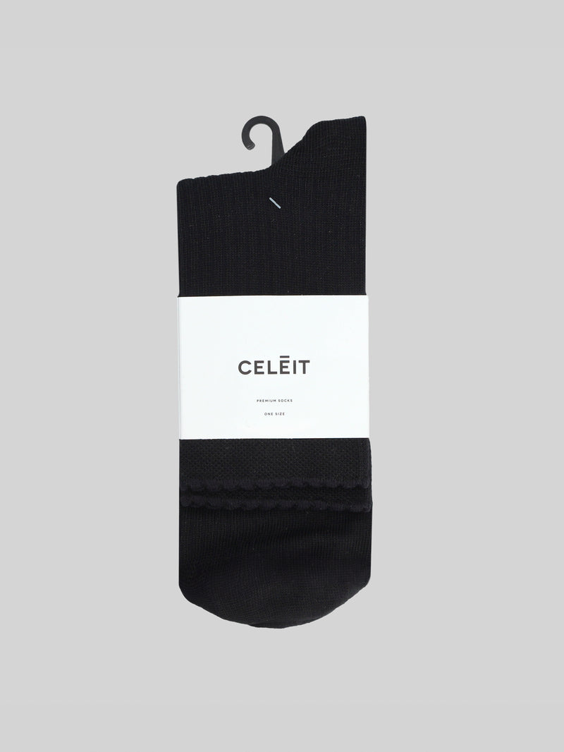 CELĒIT SOCKS BLACK - 1 PAIR