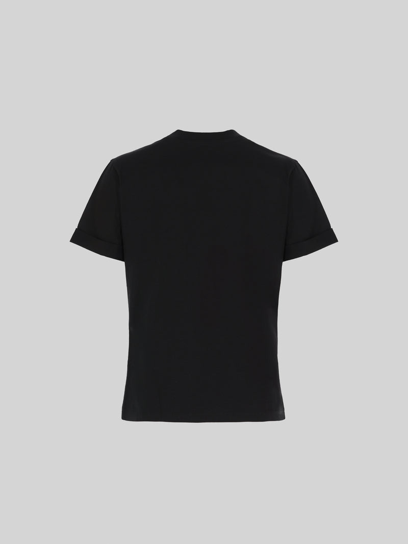 CELĒIT COTTON T-SHIRT BLACK