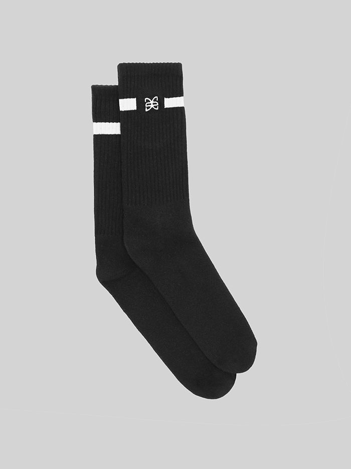 LOGO SOCKS BLACK