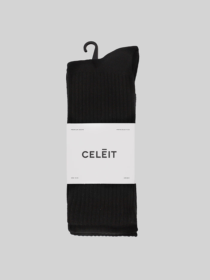 LOGO SOCKS BLACK