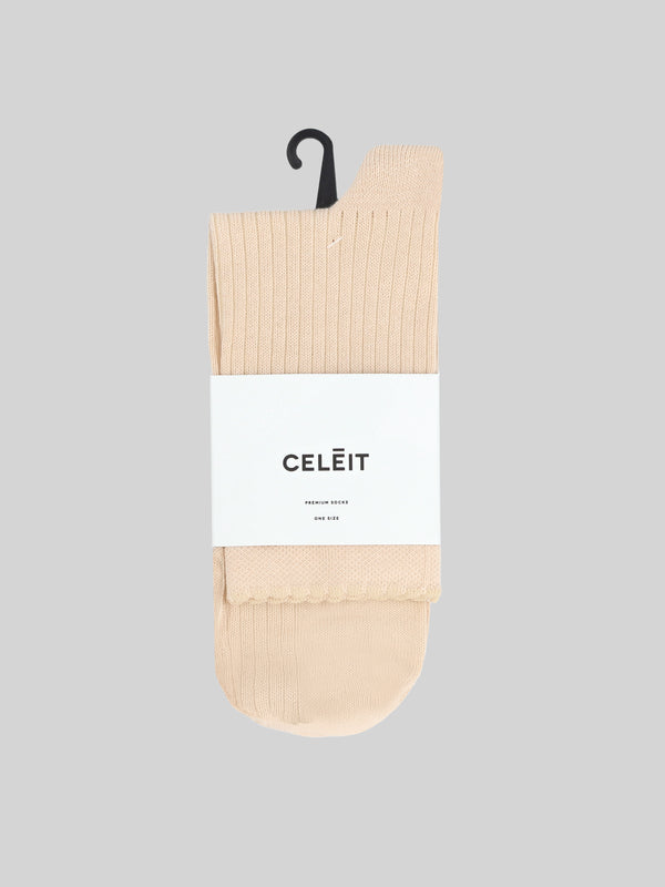 CELĒIT SOCKS NUDE - 1 PAIR