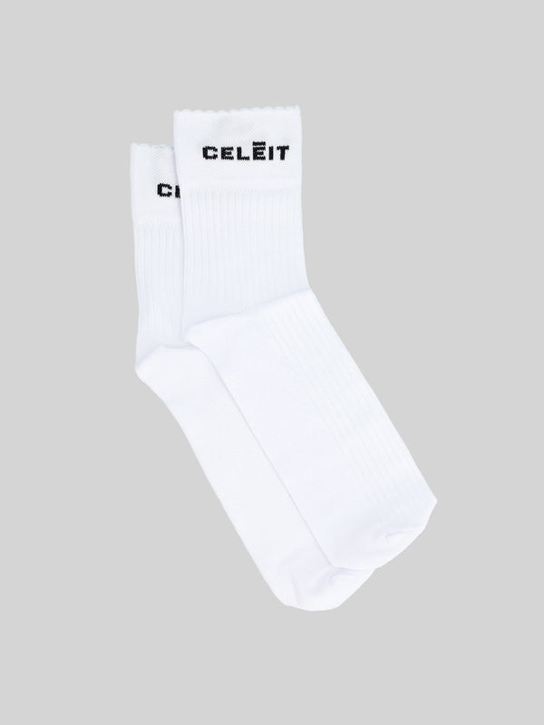 CELĒIT SOCKS WHITE - 1 PAIR