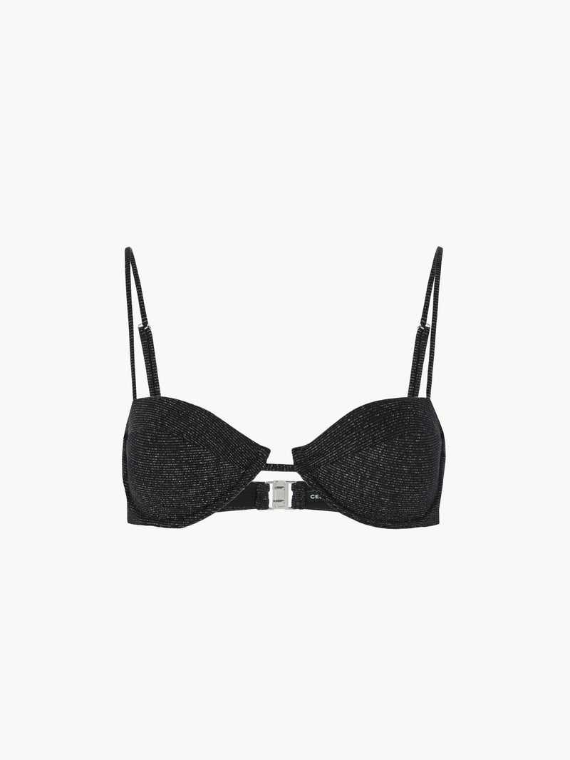 CELĒIT TOP BIKINI BLACK