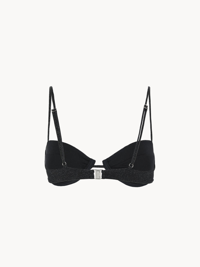 CELĒIT TOP BIKINI BLACK