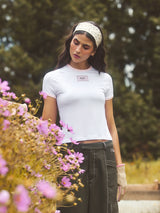CELĒIT BABY TEE WHITE