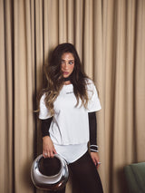 CELĒIT STAY-IN TEE IVORY