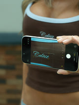 CELĒIT FRAME TANK BROWN