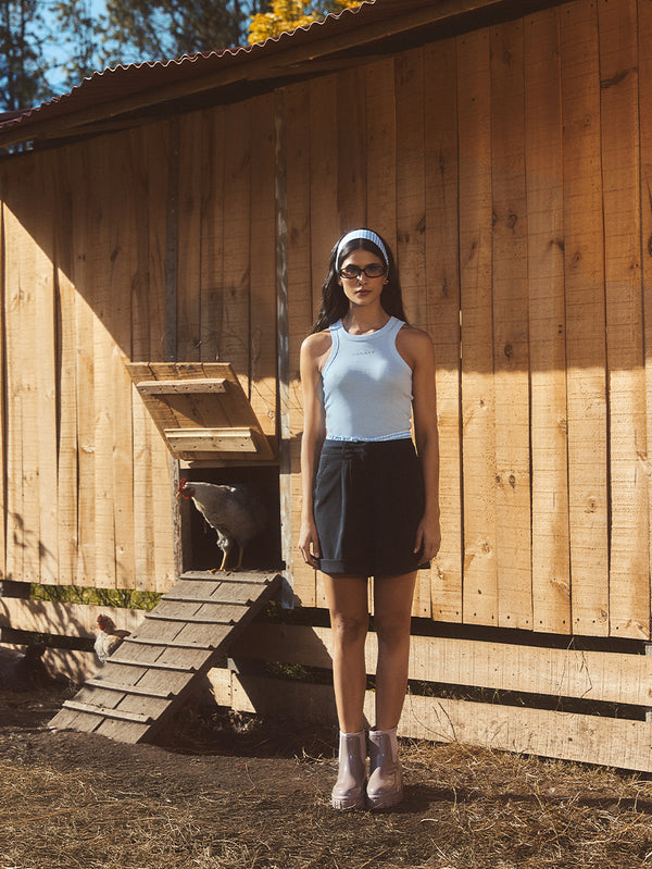 CELĒIT LUMI TANK TOP BLUE
