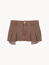 CELĒIT MINI SKIRT BROWN