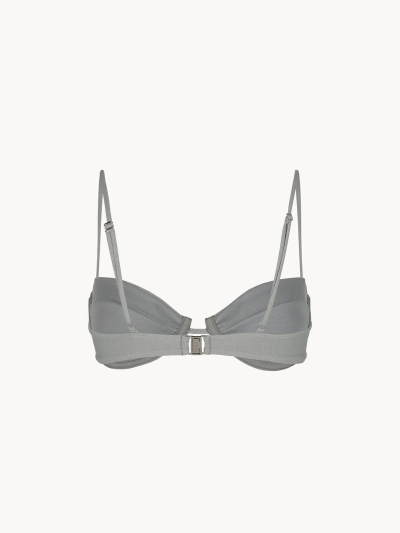 CELĒIT TOP BIKINI SILVER