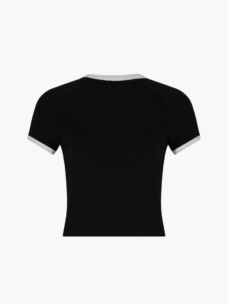 CELĒIT BABY TEE BLACK