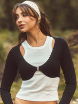 CELĒIT LUMI TANK TOP IVORY
