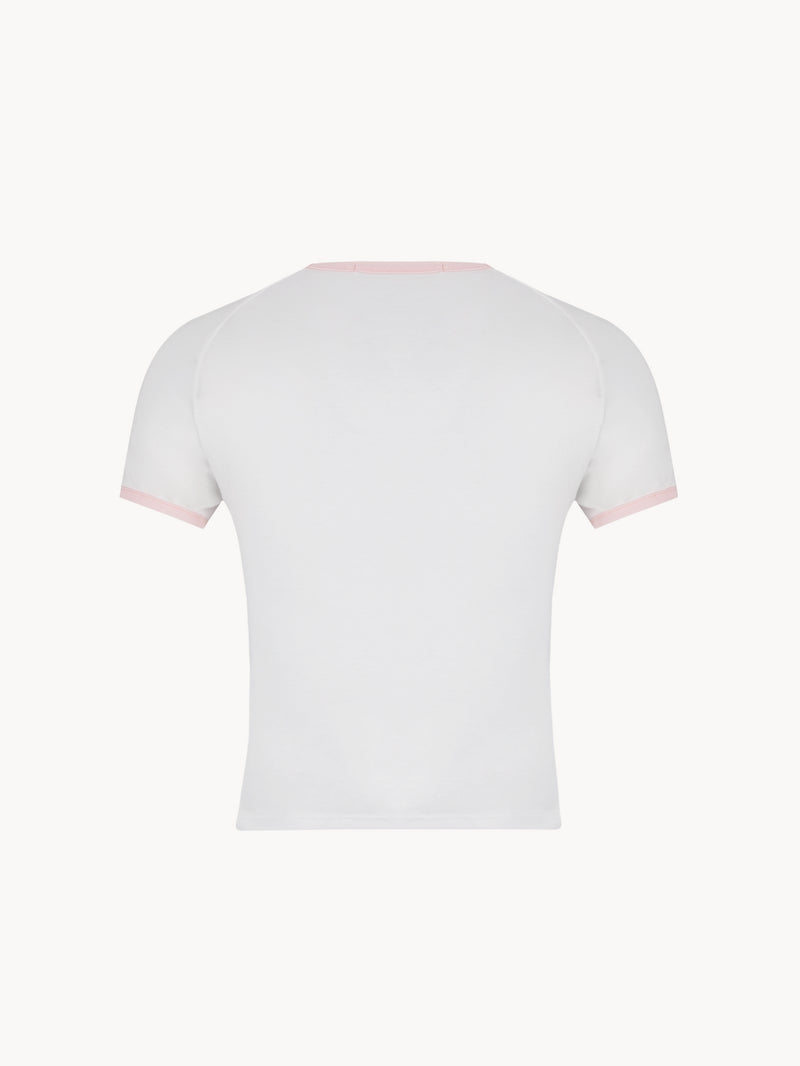 CELĒIT BABY TEE WHITE
