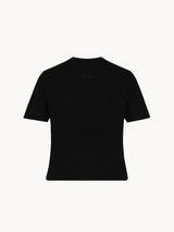 CELĒIT LOGO TEXTURED TEE BLACK