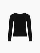 CELĒIT OPENBACK LONG SLEEVE BLACK