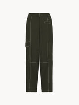 CELĒIT ASYMM PANT GREEN