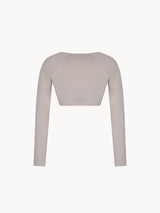 CELĒIT RAGLAN CROP SLEEVE BEIGE