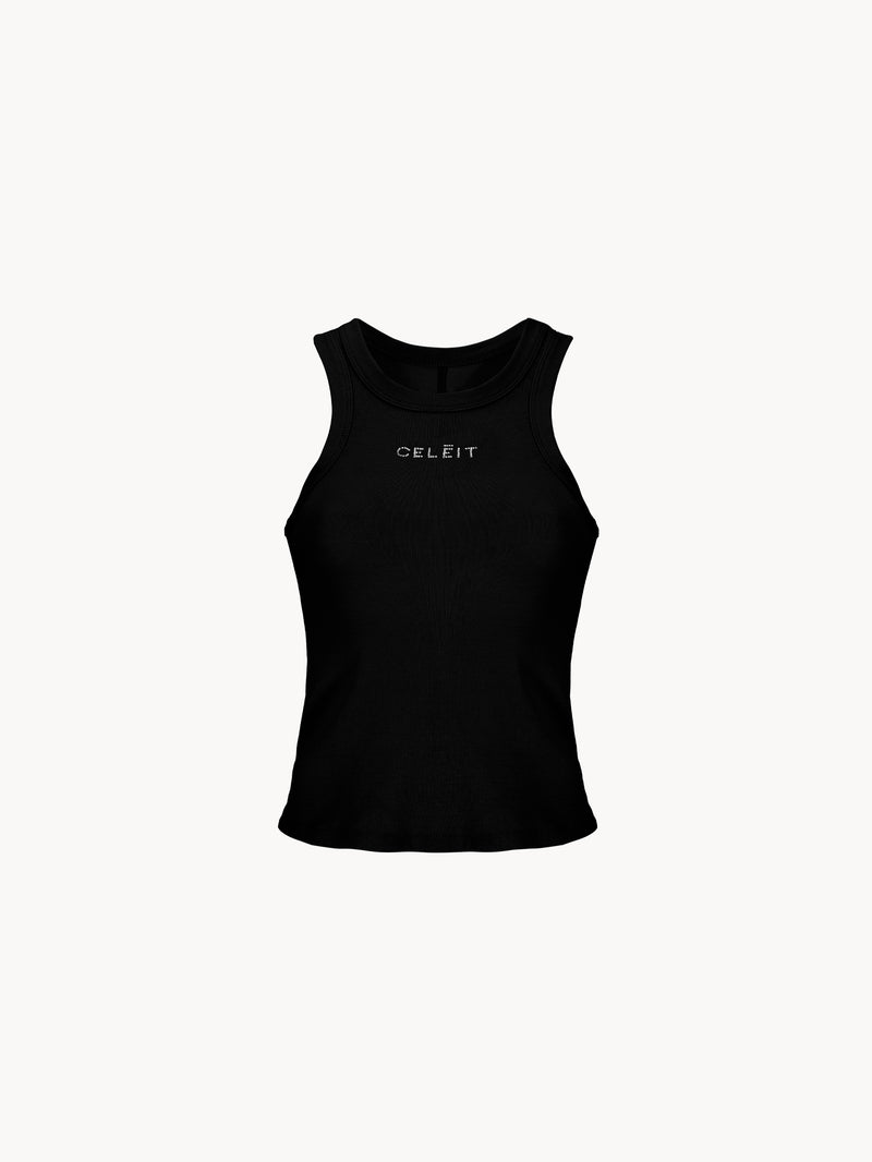 CELĒIT LUMI TANK TOP BLACK